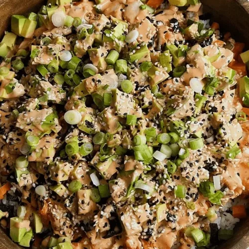 salmon sushi bowl recipe