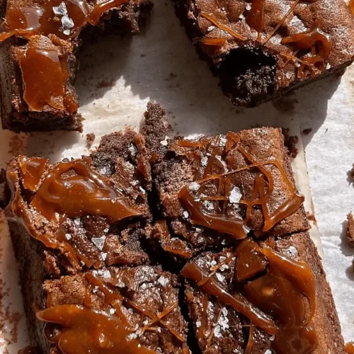 salted caramel brownie recipe