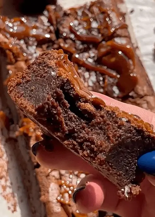 salted caramel brownie recipe