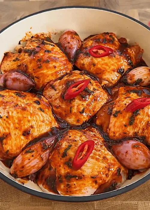 stuffed chicken thighs recipe