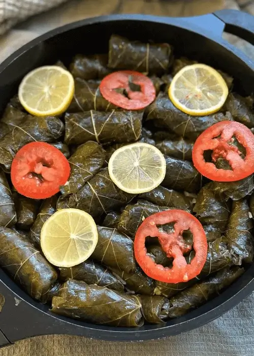 stuffed grape leaves recipe