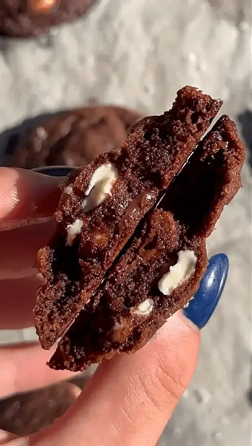 triple chocolate cookies recipe
