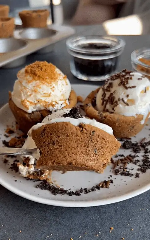 chocolate chip cookie cups recipe