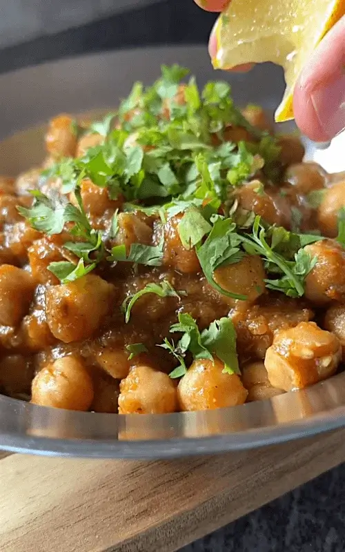 instant pot chana masala recipe