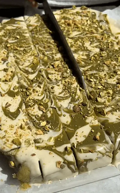 pistachio brownies recipe