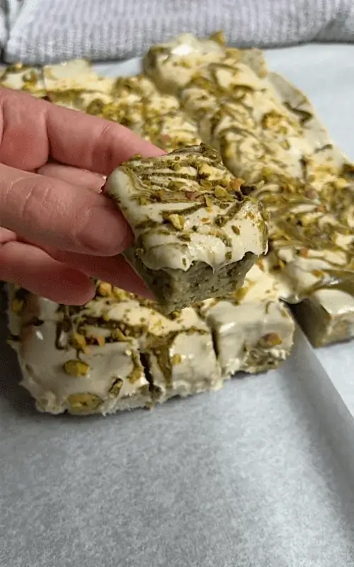 pistachio brownies recipe