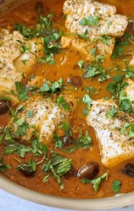 poached cod recipe