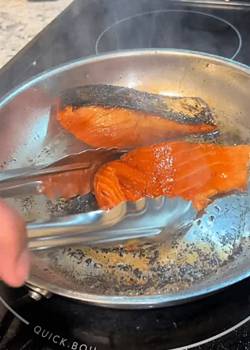 salmon with risotto recipe