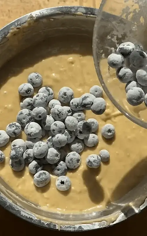 banana blueberry cake recipe