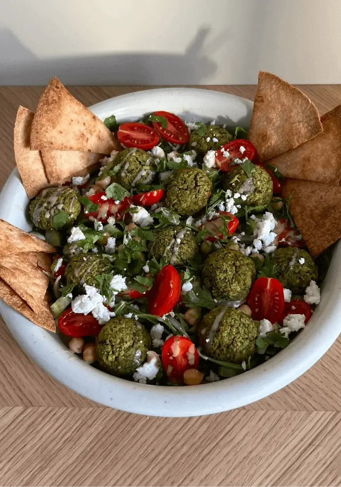 falafel salad recipe