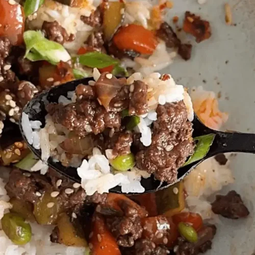 ginger ground beef recipe