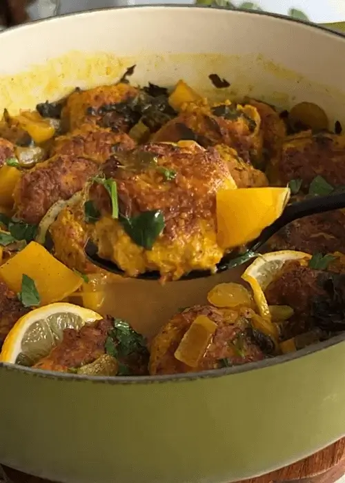 one pot chicken meatballs recipe