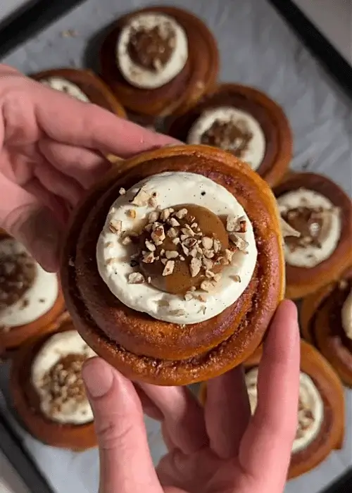 pecan cinnamon rolls recipe