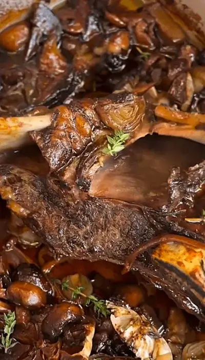 short ribs with mushrooms recipe
