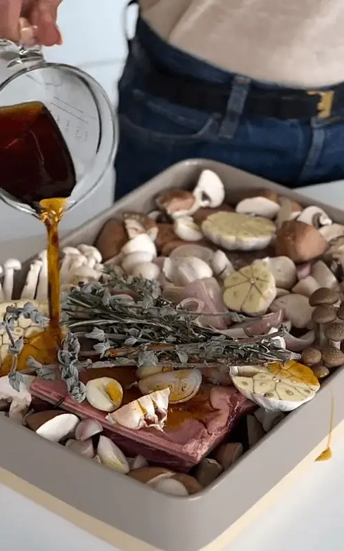 short ribs with mushrooms recipe