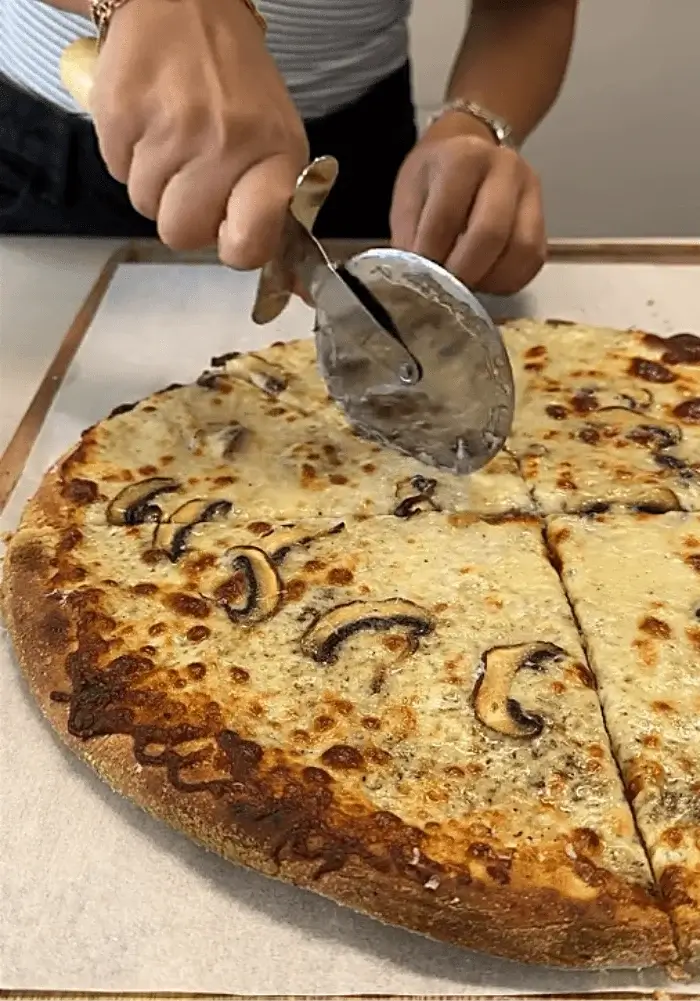 white mushroom pizza recipe