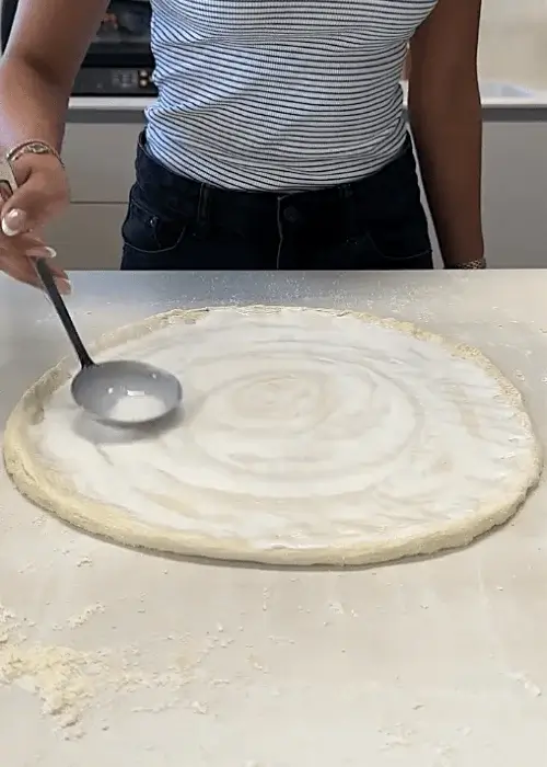 white mushroom pizza recipe