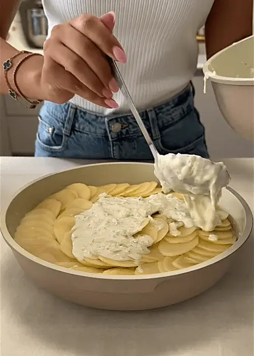 creamy potato gratin recipe