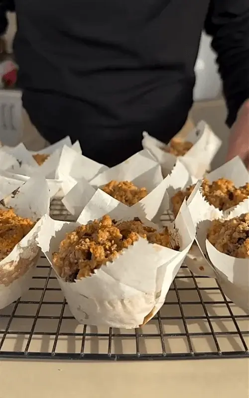 double chocolate banana muffins recipe