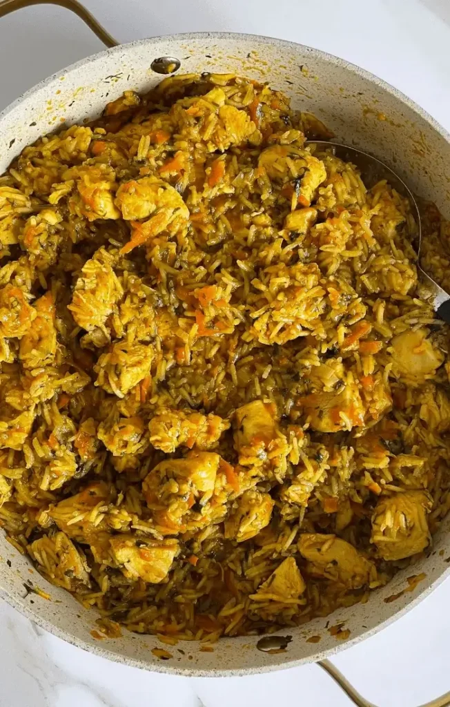 easy one pot chicken and rice recipe