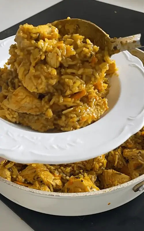 easy one pot chicken and rice recipe