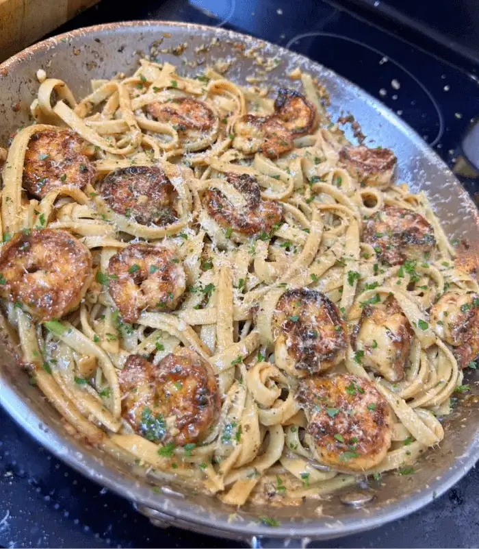 garlic butter shrimp scampi recipe