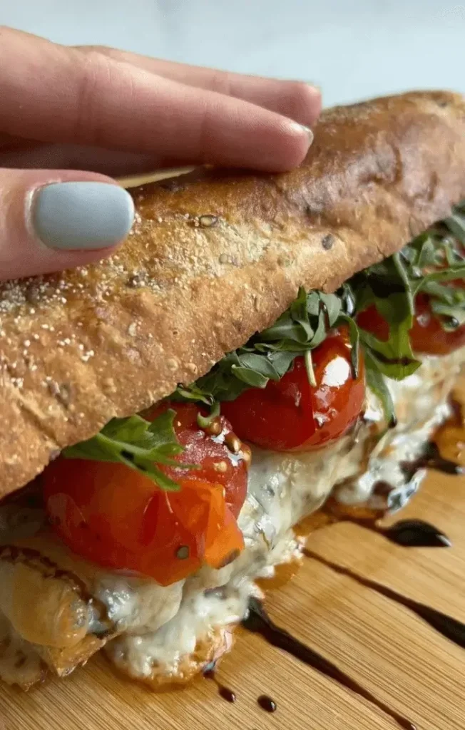 pesto caprese sandwich recipe