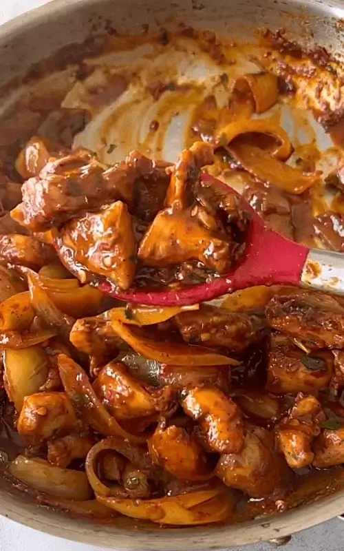 spicy chicken thighs recipe