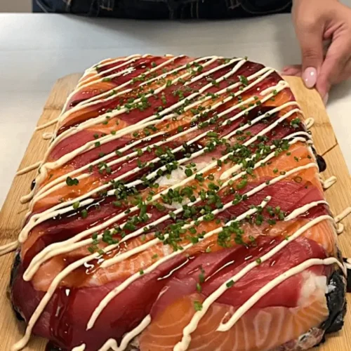 sushi cake recipe