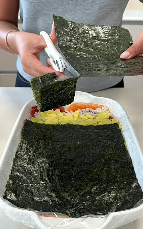 sushi cake recipe