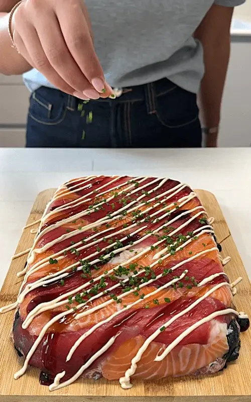 sushi cake recipe