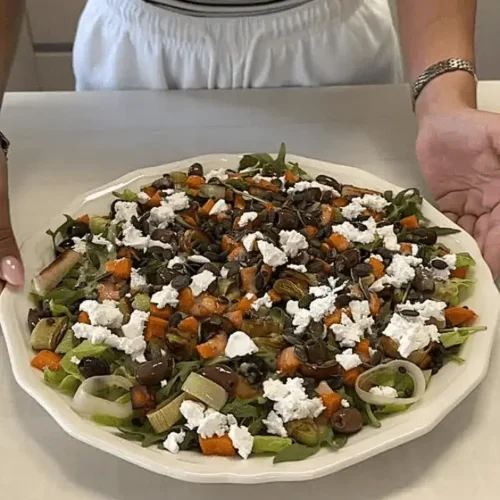 sweet potato lentil salad recipe