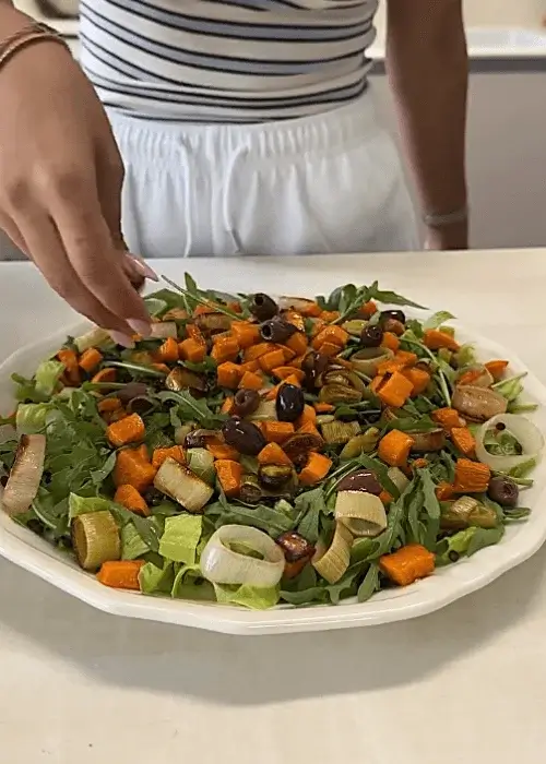 sweet potato lentil salad recipe