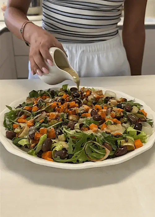 sweet potato lentil salad recipe