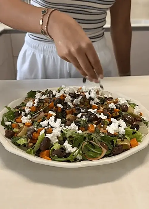sweet potato lentil salad recipe