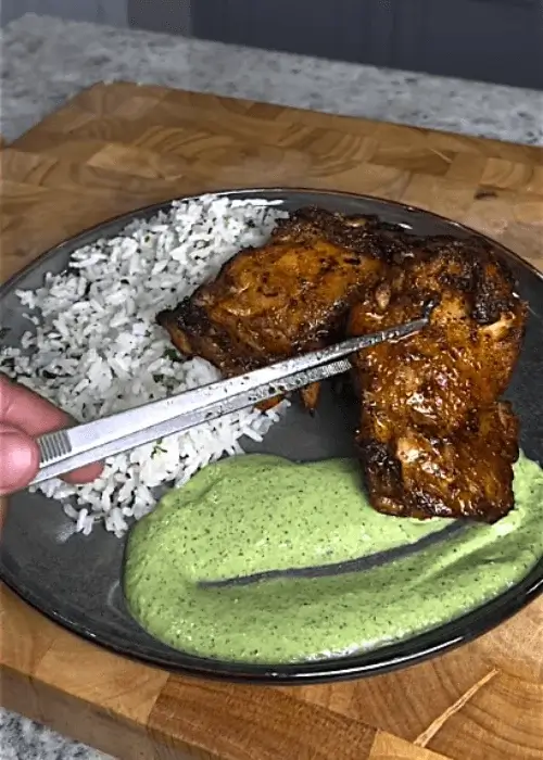 grilled boneless chicken thighs