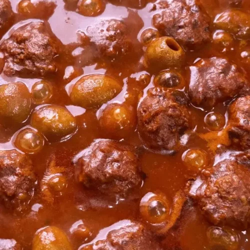 meatballs in red sauce recipe