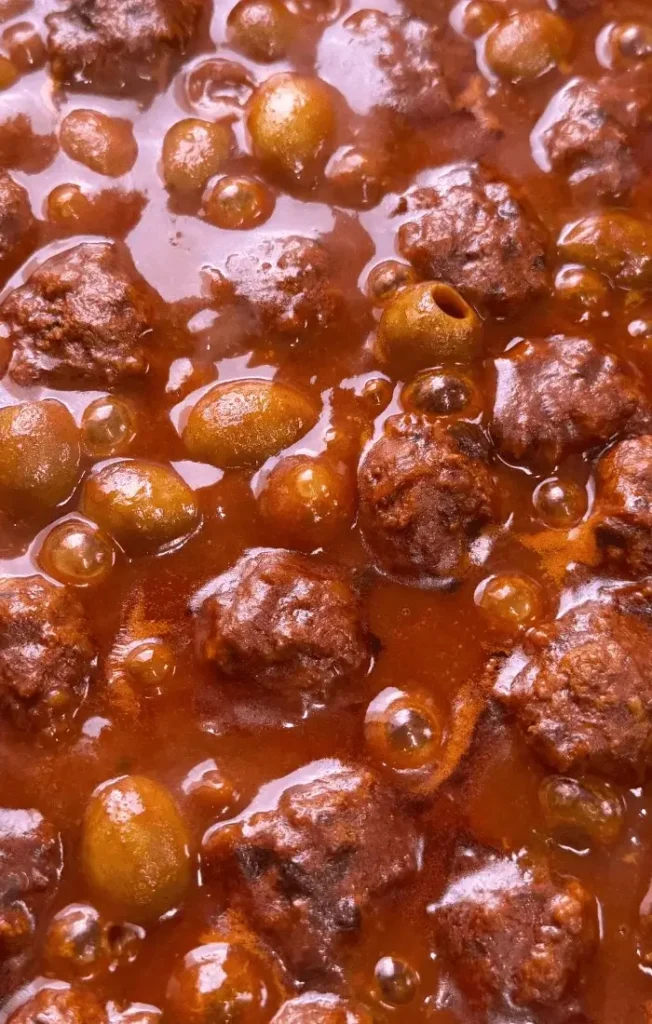 meatballs in red sauce recipe