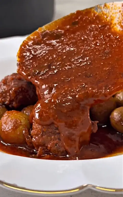 meatballs in red sauce recipe