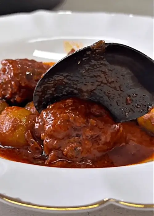 meatballs in red sauce recipe
