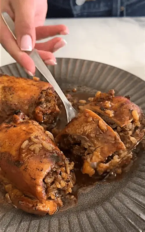 rice stuffed chicken recipe