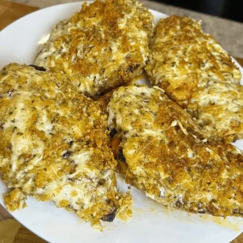 baked parmesan crusted chicken breast recipe