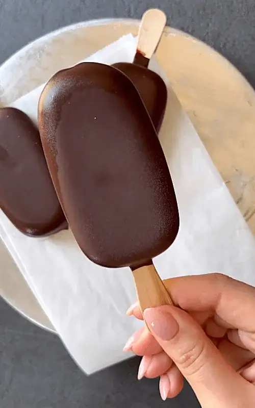 chocolate ice cream bar recipe