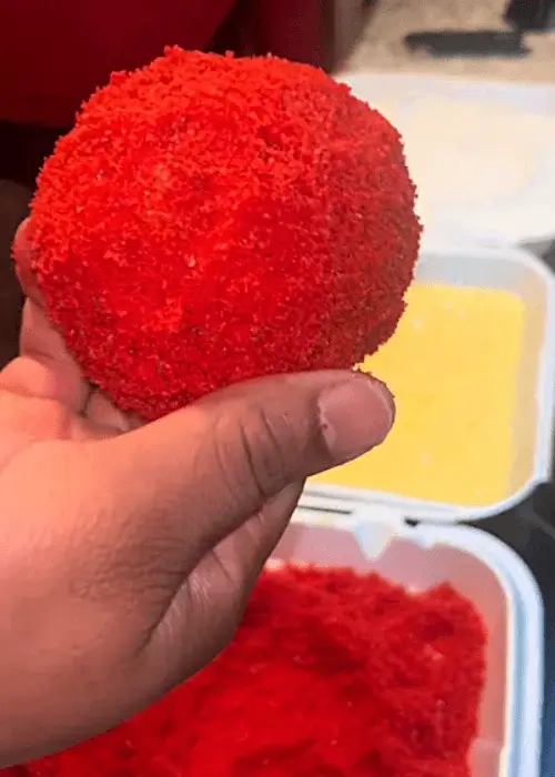 hot cheetos boudin balls recipe