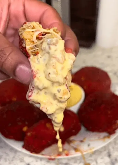 hot cheetos boudin balls recipe
