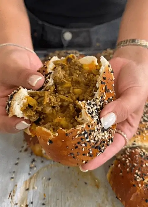 meat filled buns recipe