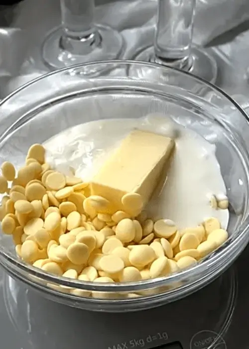 no bake white chocolate cheesecake