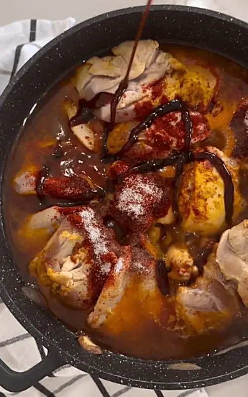 chicken with mushrooms and onions recipe