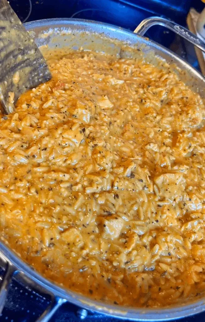 creamy chicken orzo recipe