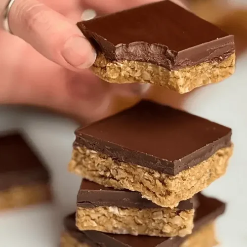 healthy peanut butter chocolate bars recipe